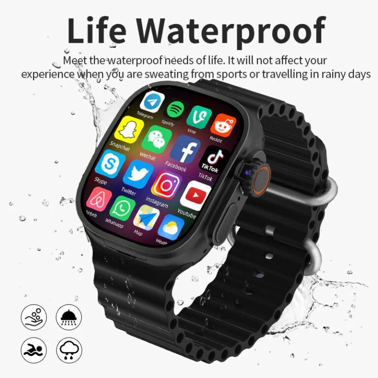 Vedi S9 Ultra 3 Smart Watch 4G LTE Sistema Android AMOLED Schermo curvo Fotocamera ruotabile a 180° 2GB RAM + 32ROM GB - Immagine 7
