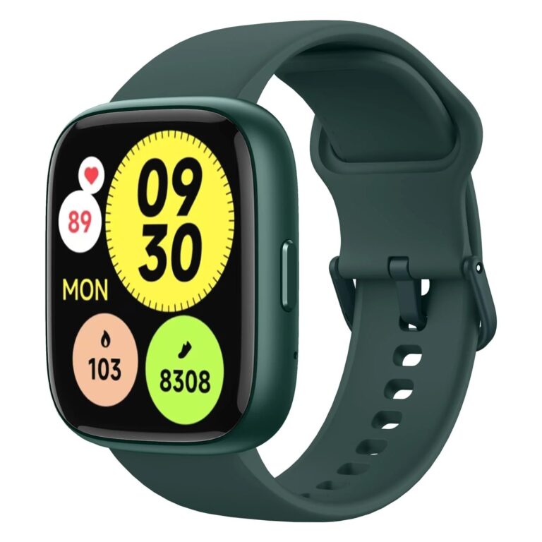 VWAR i6 Smart Watch Alexa integrato, Chiamata Bluetooth, IP68 impermeabile 100+ Modalità sportiva, Frequenza cardiaca SpO2 - Immagine 9