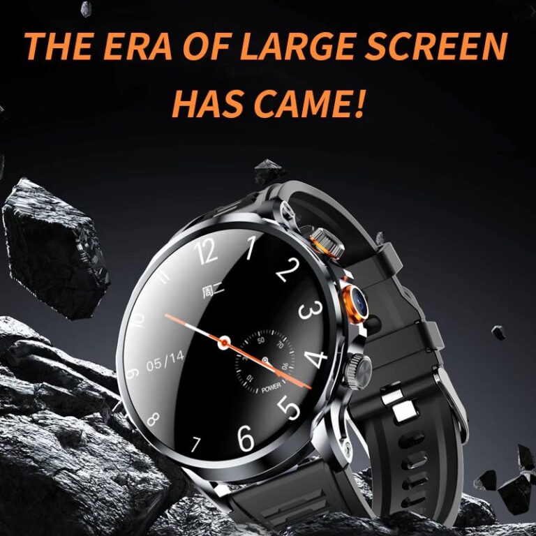 USMARTWATCH Core3 Orologio intelligente Android 4G LTE 1.95" Grande schermo con slot SIM Fotocamera WIFI GPS - Immagine 3