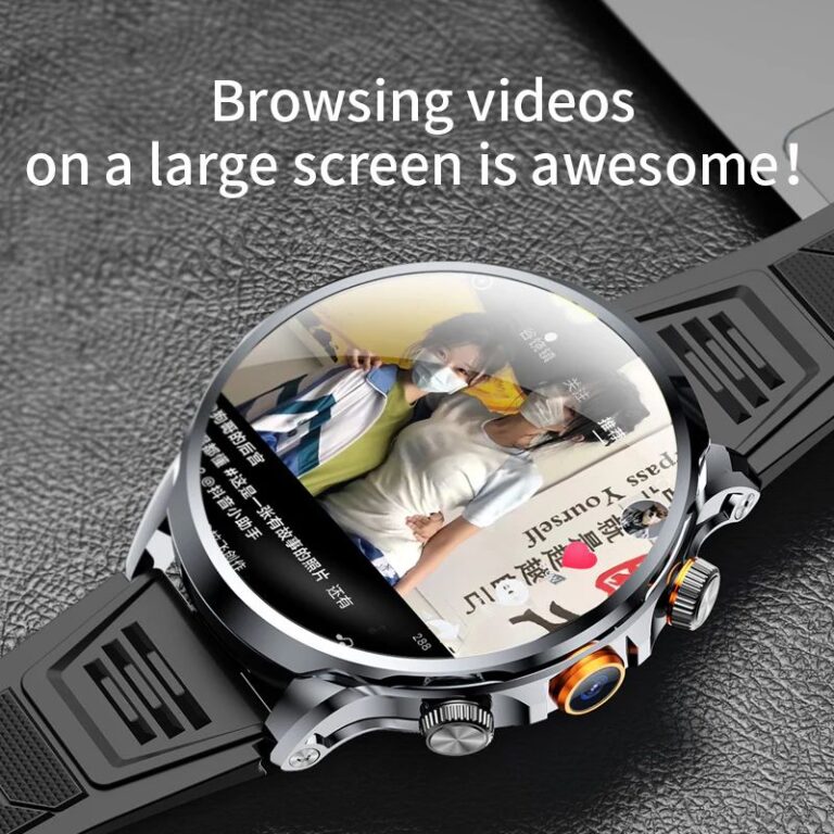 USMARTWATCH Core3 Orologio intelligente Android 4G LTE 1.95" Grande schermo con slot SIM Fotocamera WIFI GPS - Immagine 5