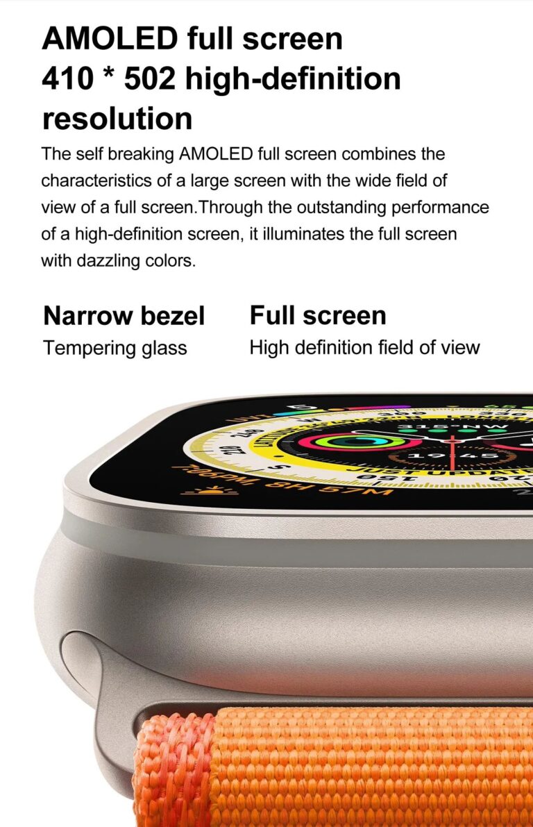 USMARTWATCH DT Ultra 2 【2024 New】Top 1# Android Smartwatch Dual System, 2GB RAM 16GB ROM AMOLED Screen, GPS, WIFI - Image 3