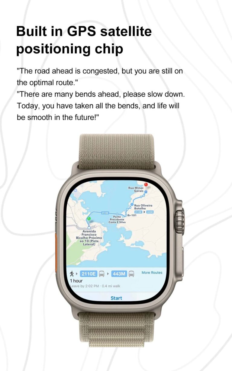 USMARTWATCH DT Ultra 2 【2024 New】Top 1# Android Smartwatch Dual System, 2GB RAM 16GB ROM AMOLED Screen, GPS, WIFI - Image 6