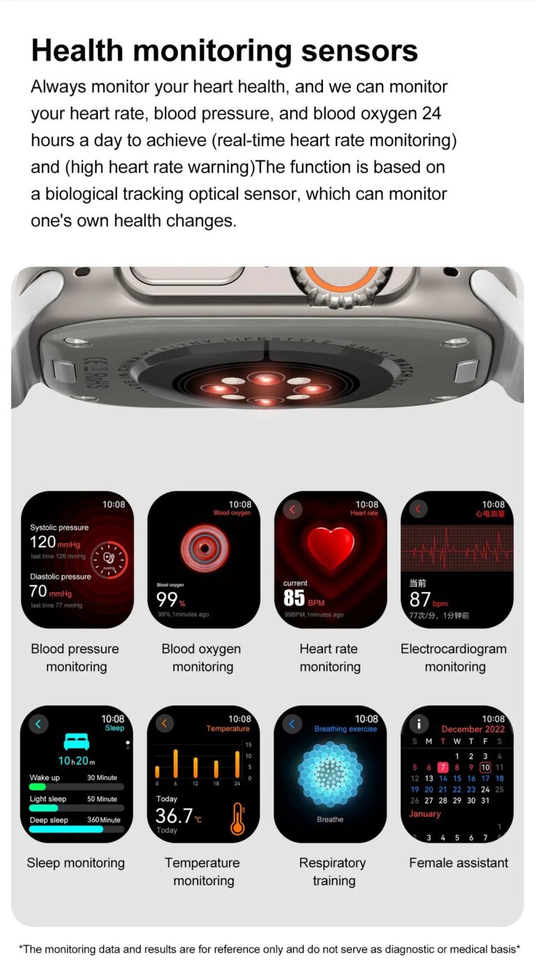 USMARTWATCH DT Ultra 2 【2024 New】Top 1# Android Smartwatch Dual System, 2GB RAM 16GB ROM AMOLED Screen, GPS, WIFI - Image 7